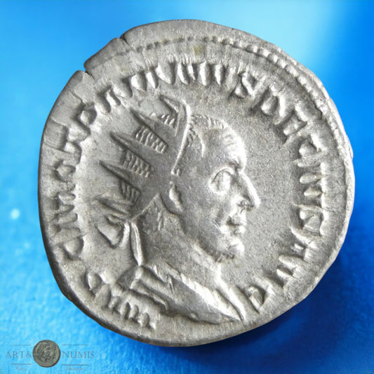 TRAJAN DECE - Antoninien, ADVENTVS AVG, Rome, 249, Sear 9365