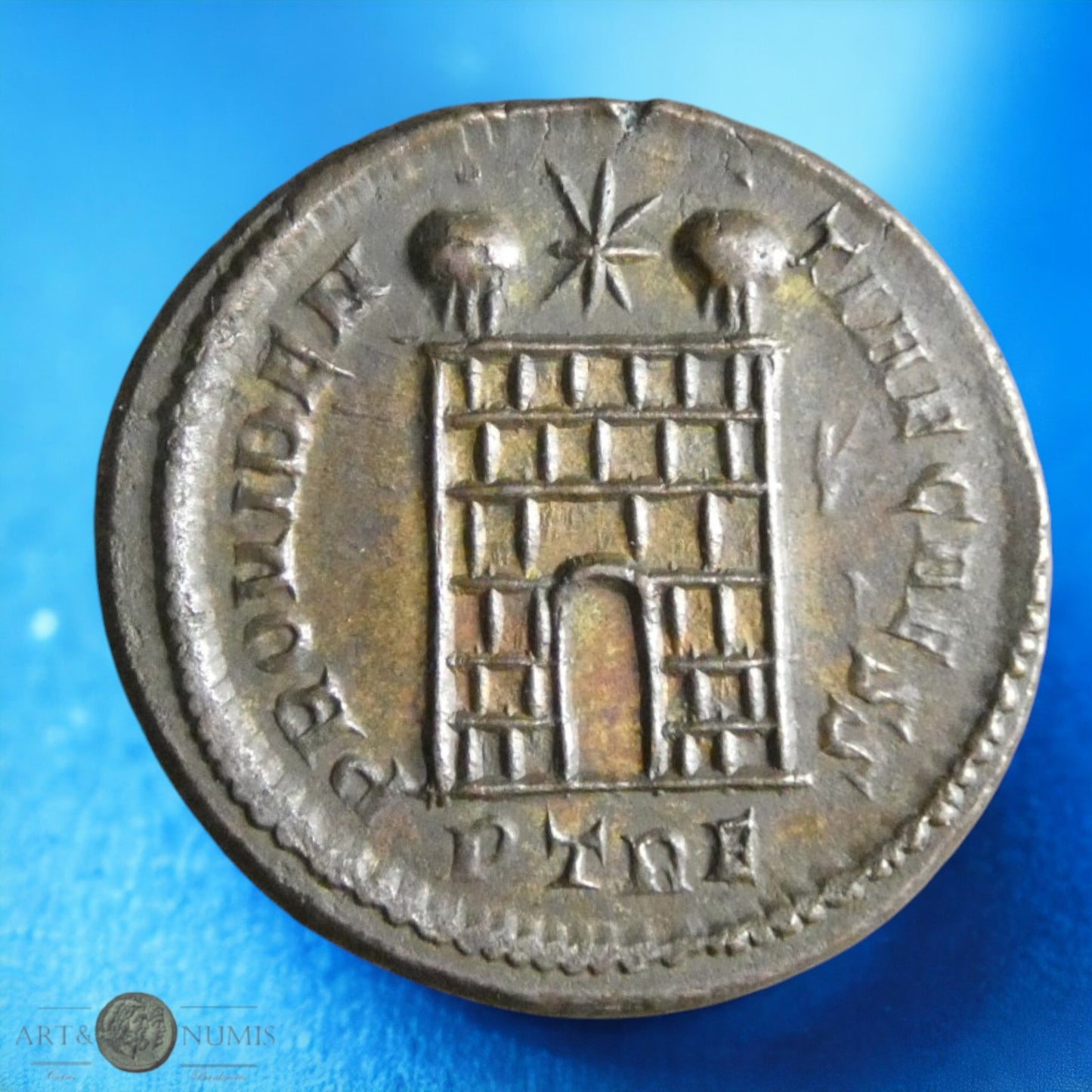 CONSTANTIN II - Centenionalis PROVIDENTIAE CAESS, 325-326, Trèves, Sear 17216