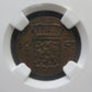 INDES NEERLANDAISES - NETHERLANDS EAST INDIES - Sumatra - 1/4 Stuiver 1826 KM.287 NGC UNC Detail