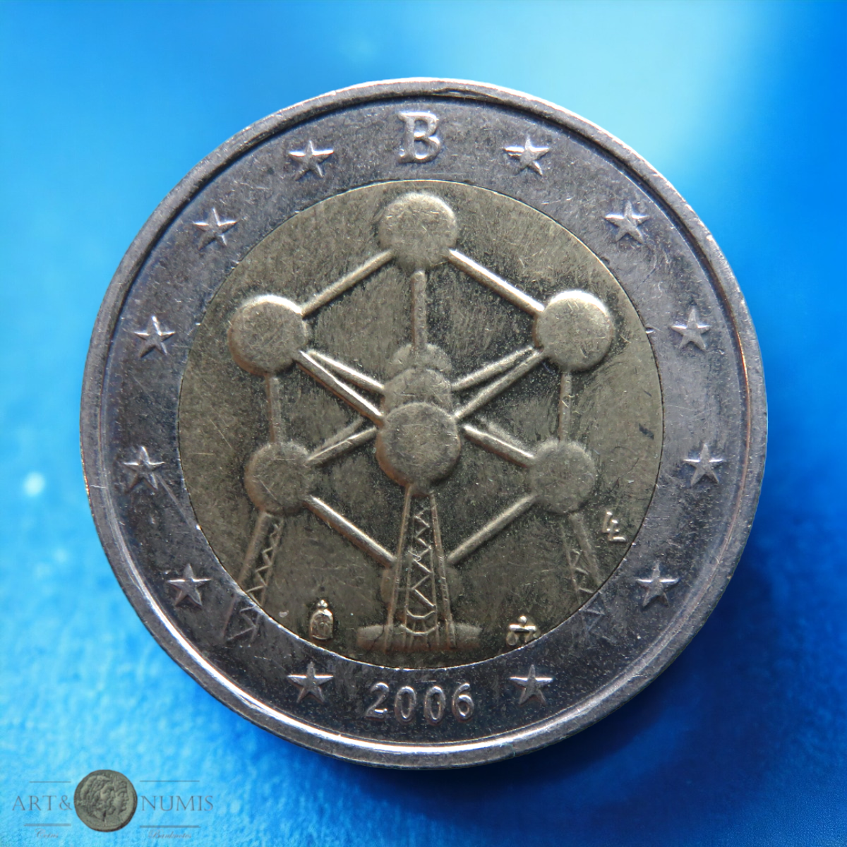 BELGIQUE - BELGIUM - 2 euro atomium 2006