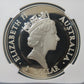 AUSTRALIE - AUSTRALIA - 1 Dollar Proof Kookaburra Sydney Opera House Privy 1993 NGC PF69 ULTRA CAMEO KM.212.1