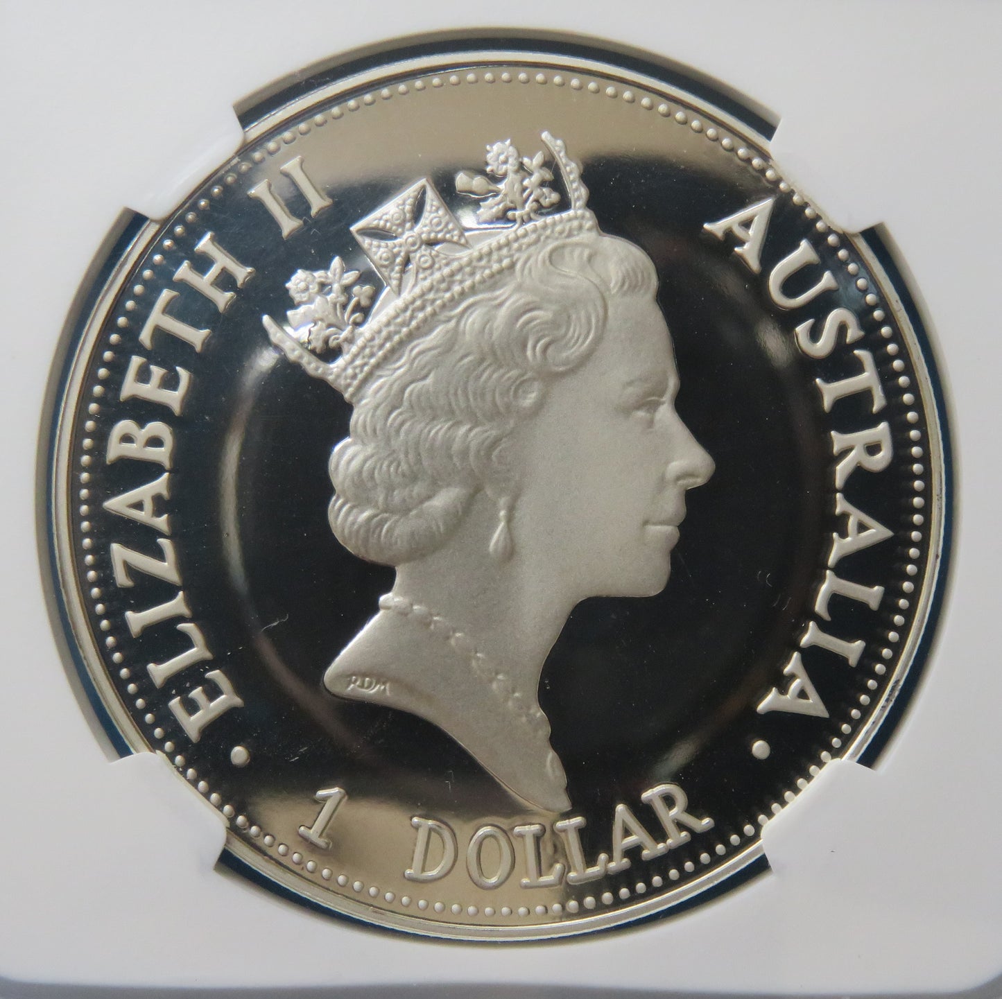 AUSTRALIE - AUSTRALIA - 1 Dollar Proof Kookaburra Sydney Opera House Privy 1993 NGC PF69 ULTRA CAMEO KM.212.1