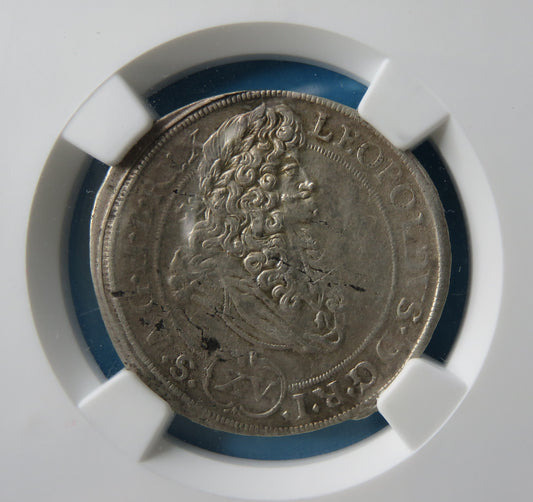 AUTRICHE - AUSTRIA - Breslau - 15 Kreuzer 1694 NGC XF Detail KM.462