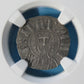 FRANCE - LIMOGES - ABBAYE DE ST MARTIAL - Denier NGC AU Details