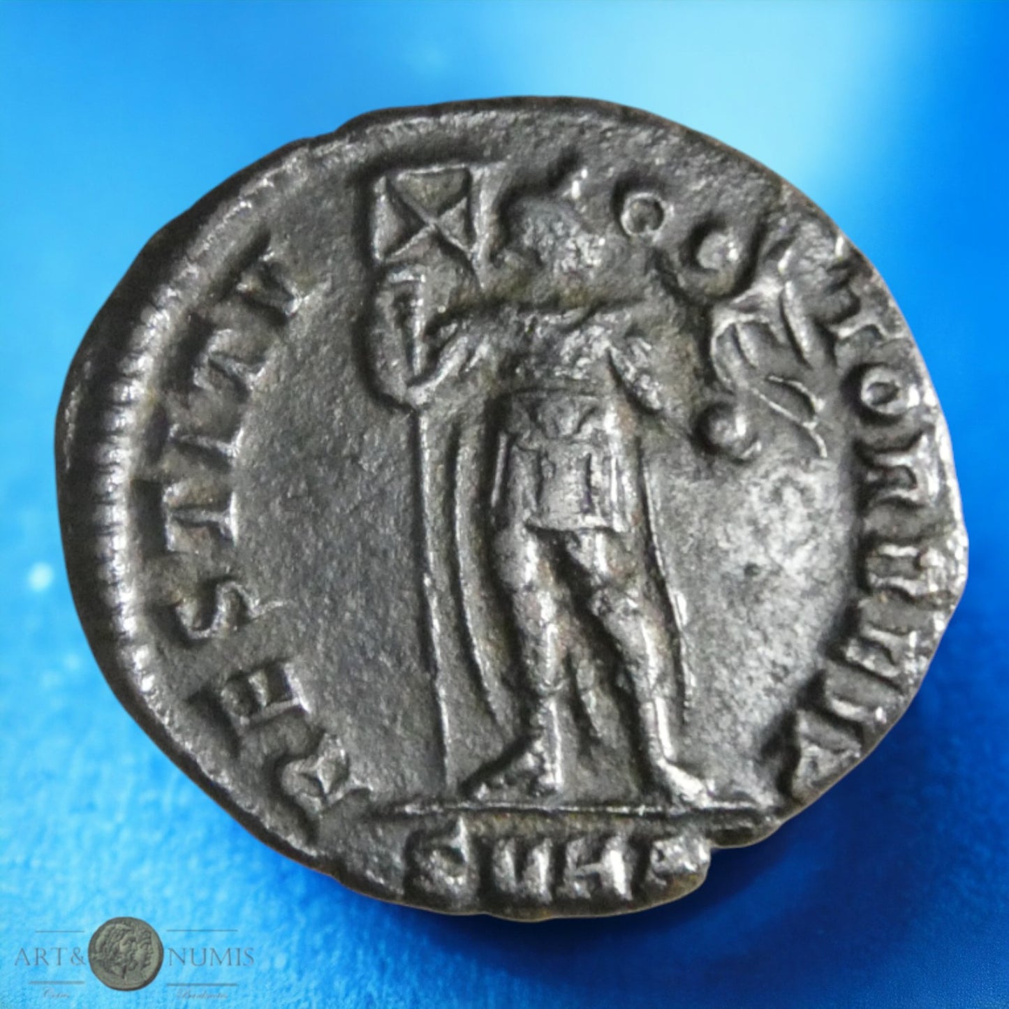 VALENTINIEN Ier - Centenionalis RESTITVTOR REI P, Thessalonica