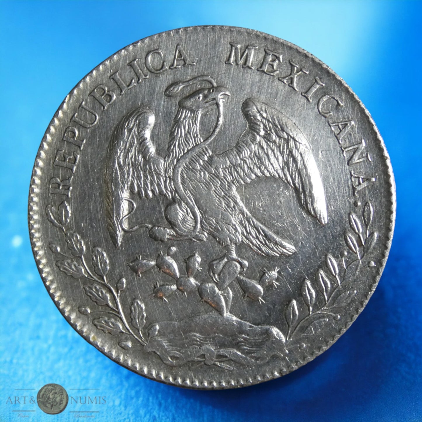MEXIQUE - 8 Reales 1896 Zacatecas KM.377.10