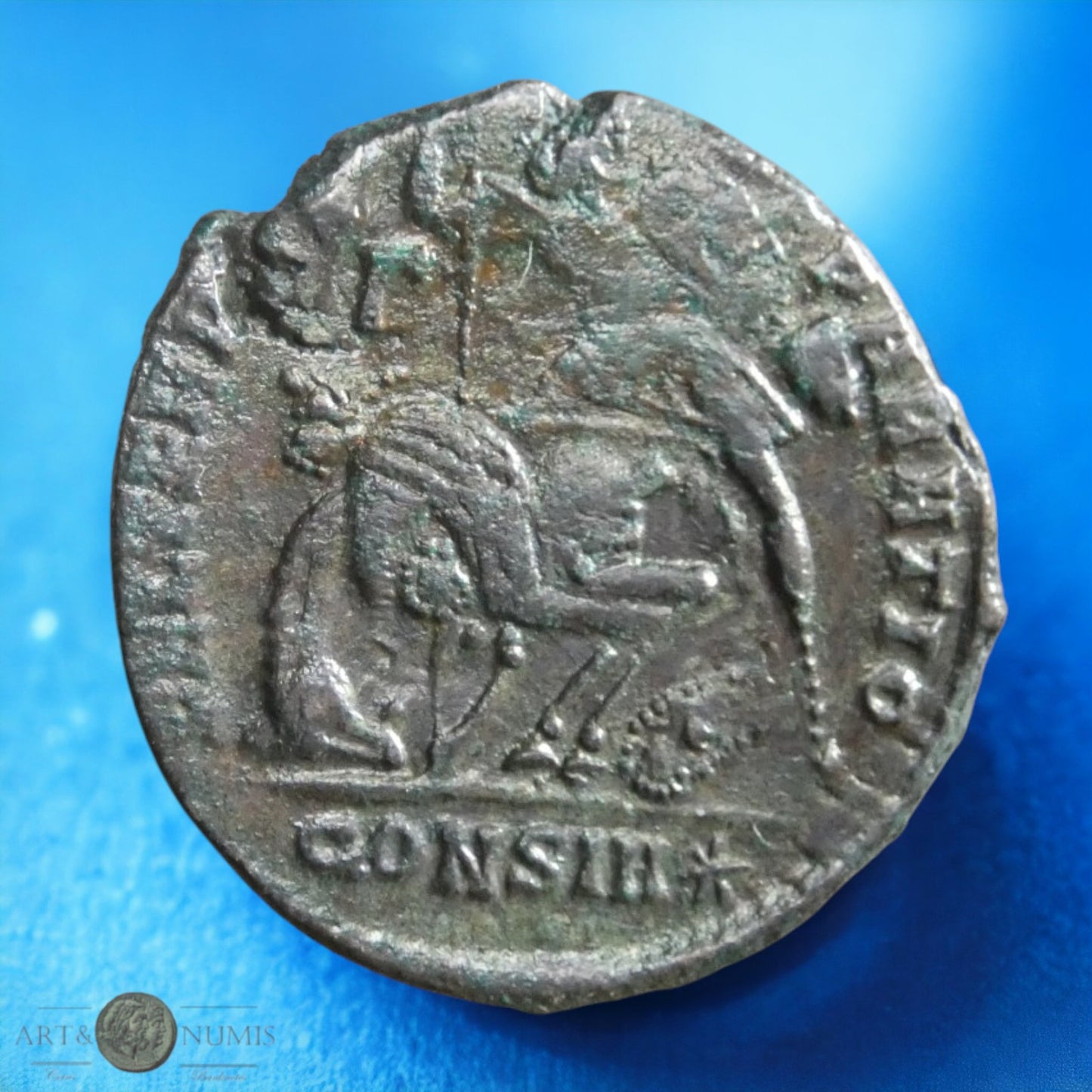 CONSTANCE II - CONSTANTIUS II - Maiorina lourde FEL TEMP REPARATIO, Constantinople