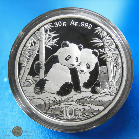CHINE - 10 Yuan Panda 2026 1 Once argent