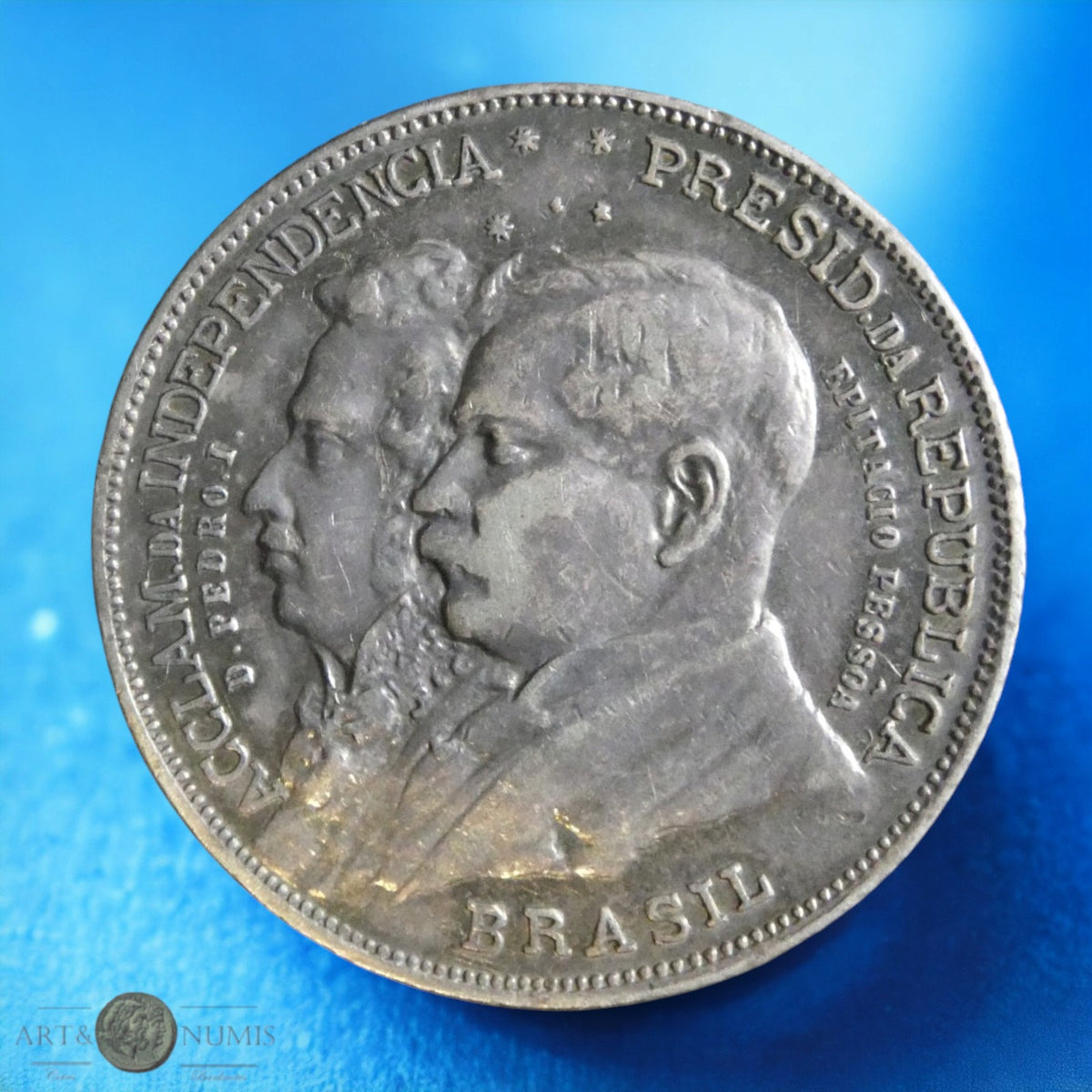 BRESIL - 2000 Réis Centenaire de l'Indépendance 1922 KM.523