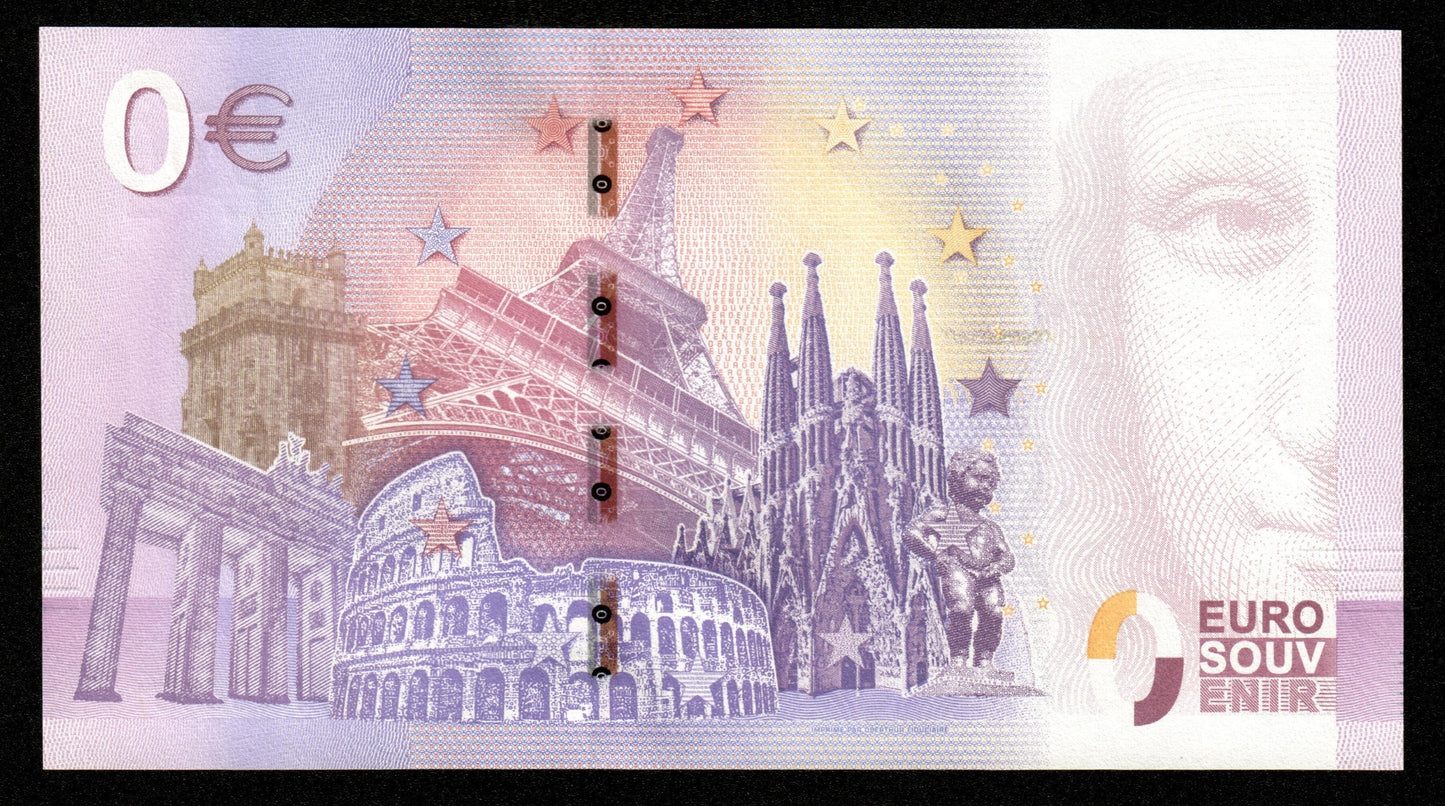 Billet Souvenir 0 Euro - Switzerland, CATHÉDRALE DE LAUSANNE 2018-1 NEUF / UNC