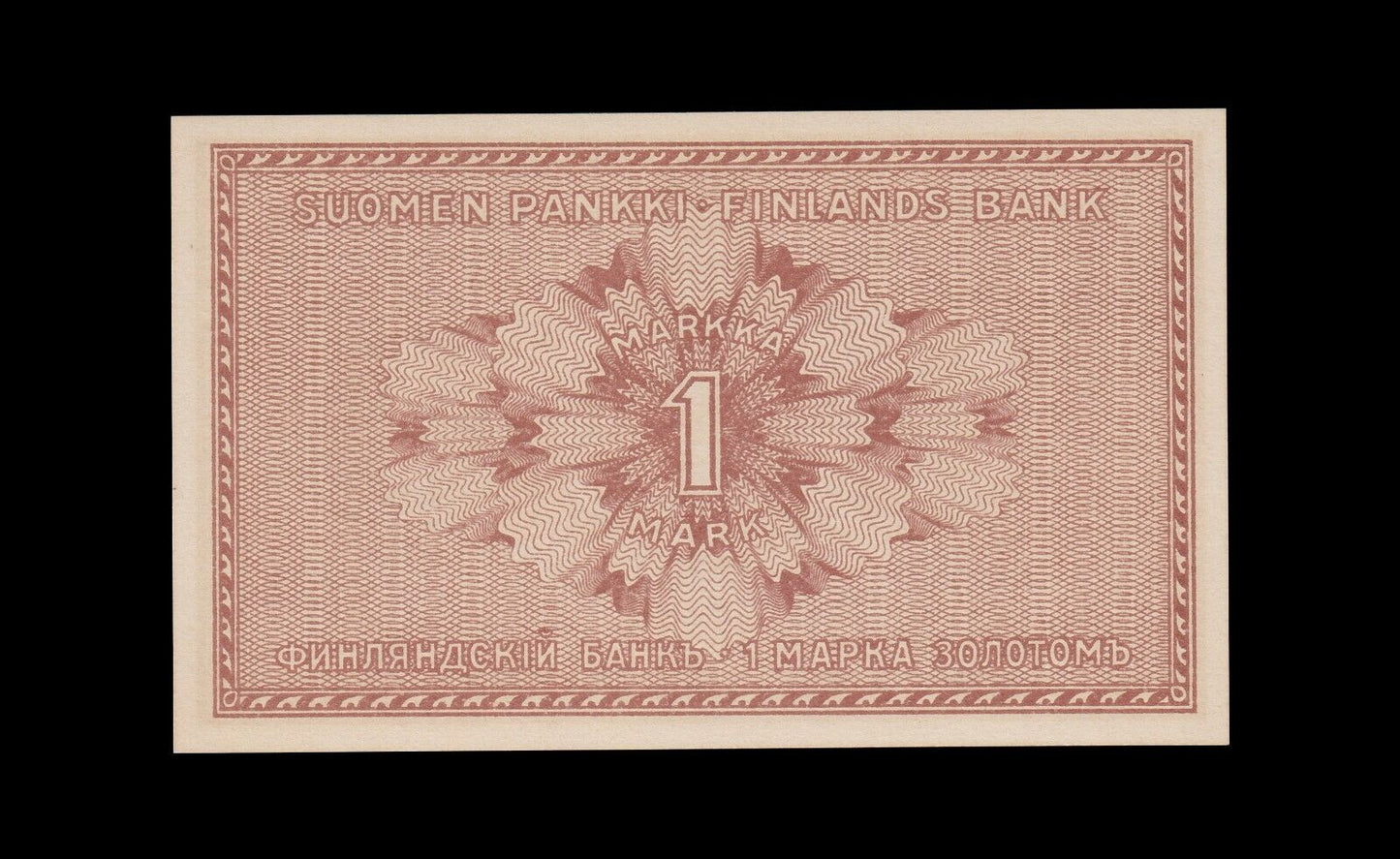 FINLANDE - 1 Markka (1916) P.19 NEUF / UNC