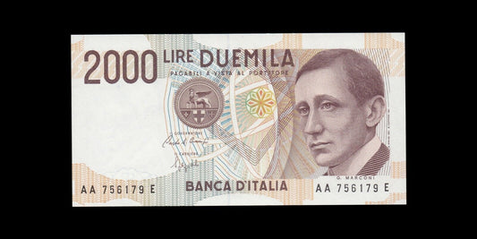 ITALIE - 2000 Lire 1990 P.115 NEUF / UNC