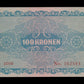 AUTRICHE - 100 Kronen 1922 P.77 SPL+ / UNC-