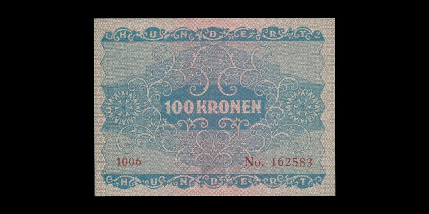 AUTRICHE - 100 Kronen 1922 P.77 SPL+ / UNC-