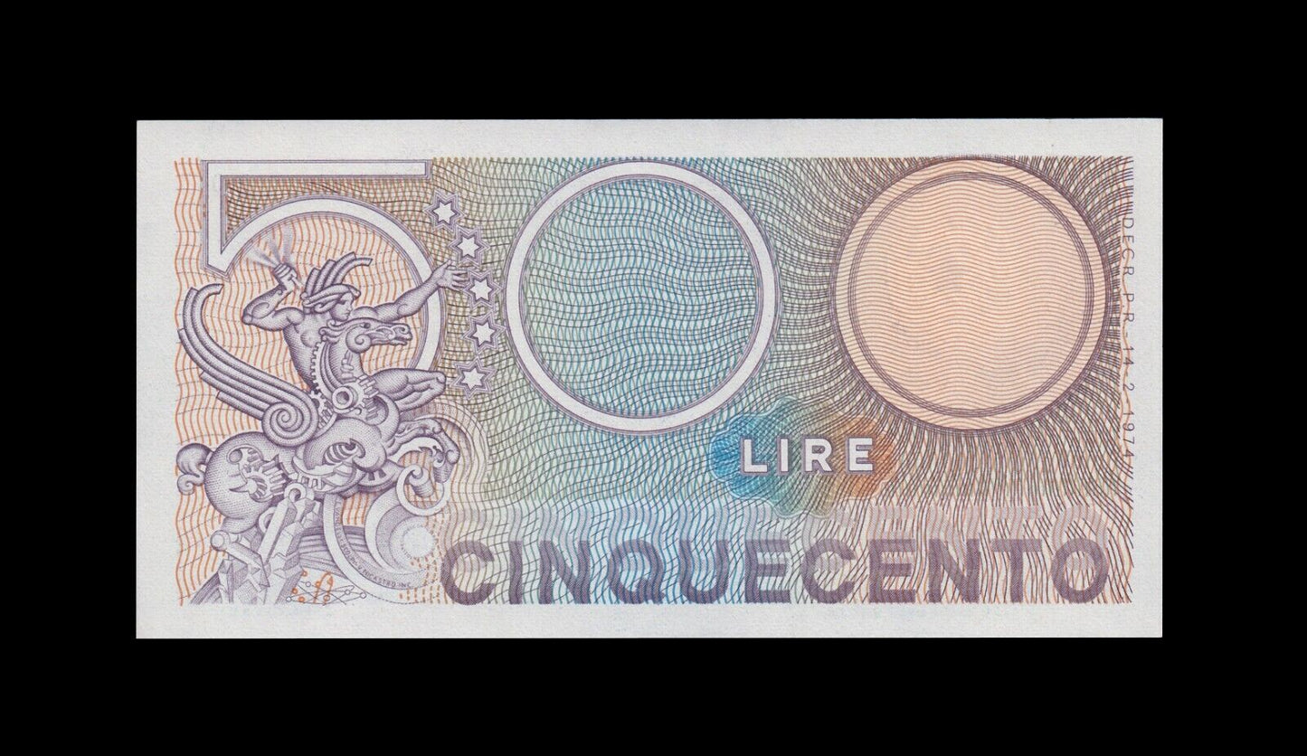 ITALIE - 500 Lire 1974 P.94 NEUF / UNC