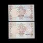 PAKISTAN - 1 Rupee (1984-2001), lot de deux billets P.27l et P.27m NEUF / UNC