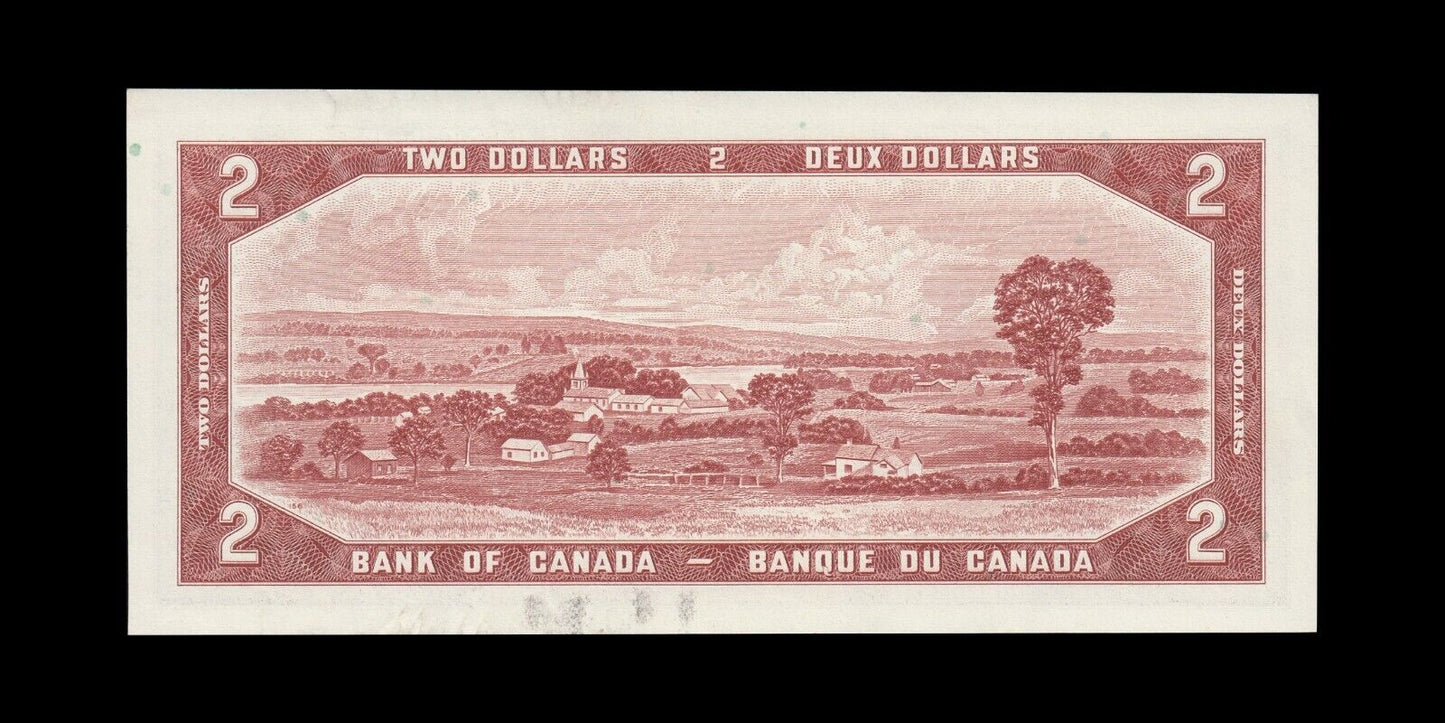 CANADA - 2 Dollars 1954 P.76c SUP+ / AU-