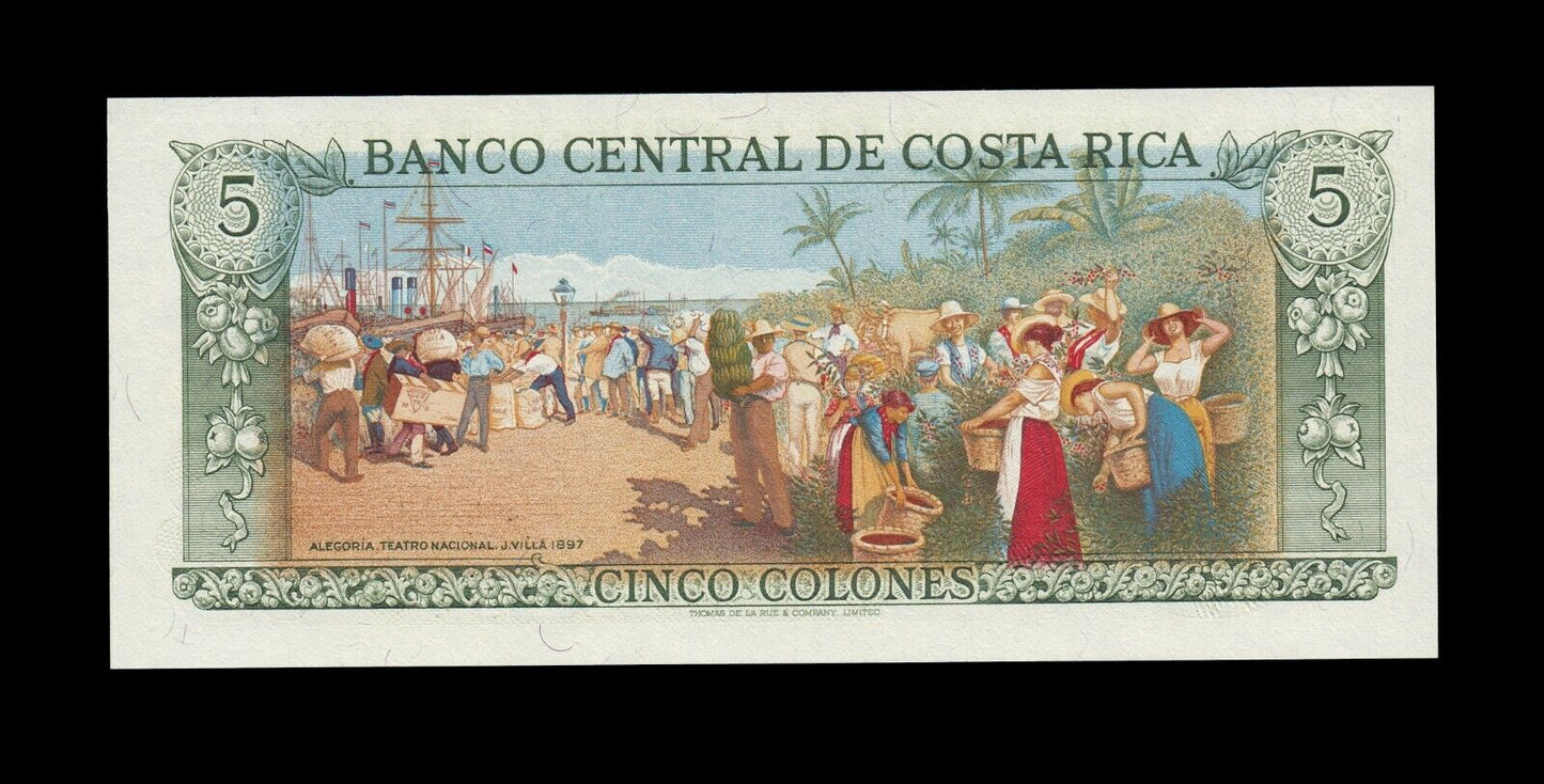 COSTA RICA - 50 Colones 1992 P.236e NEUF