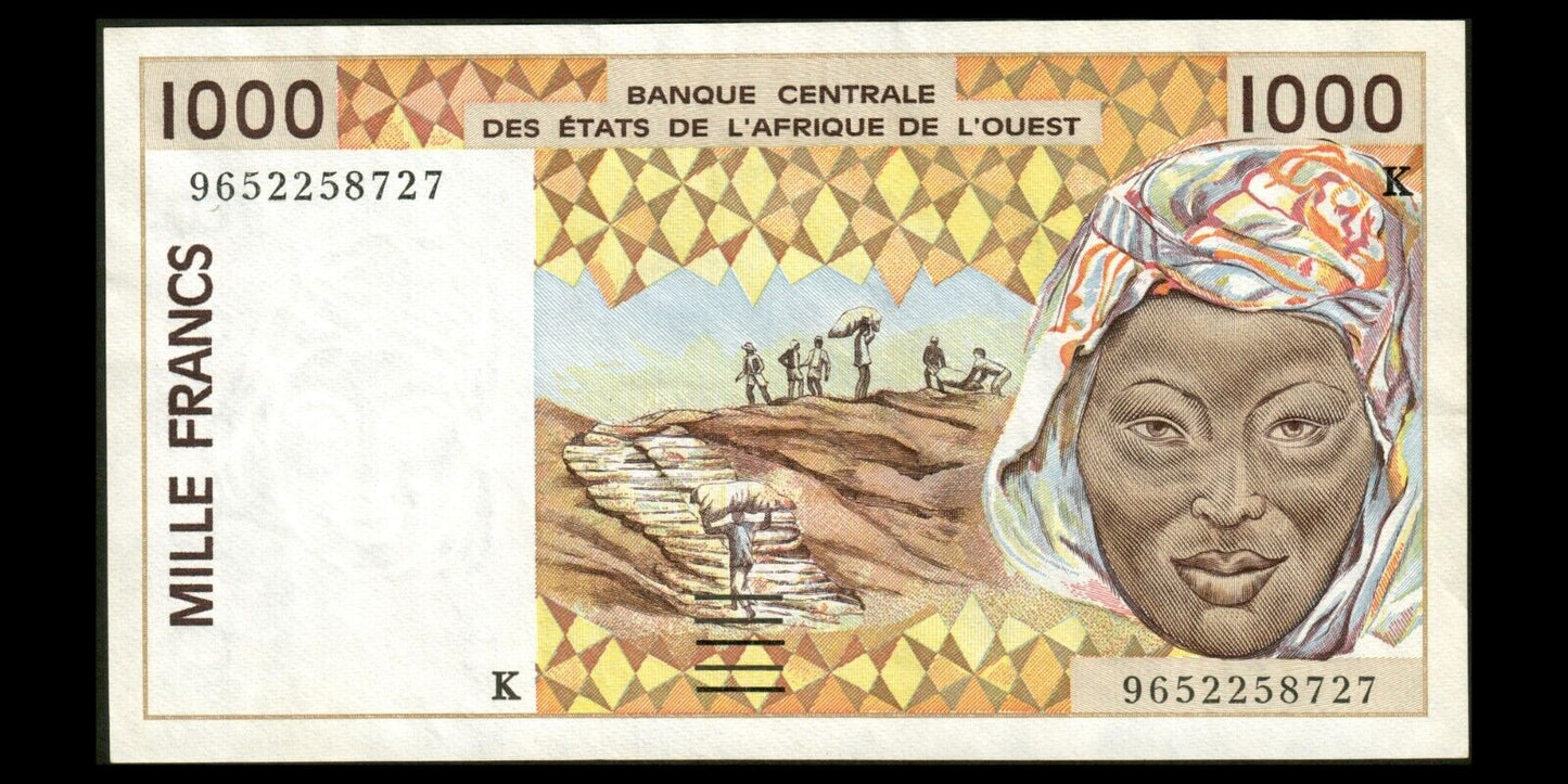 WEST AFRICAN STATES - SENEGAL - 1000 Francs 1996 P.711Kf SUP+ / XF+