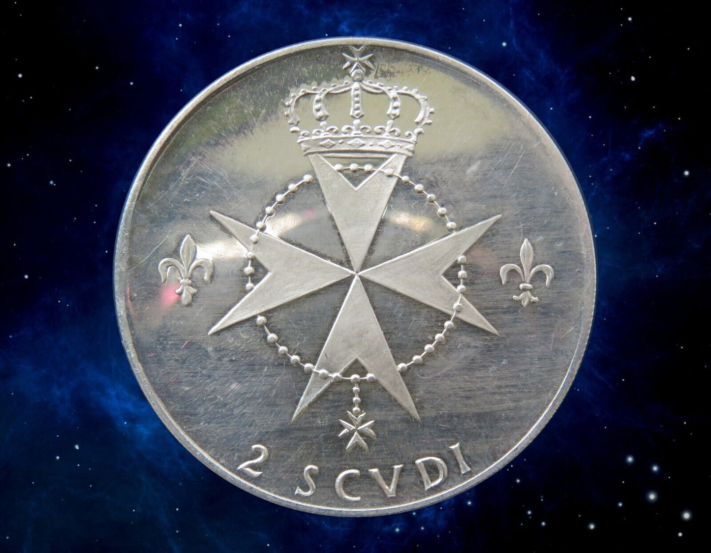 ORDRE DE MALTE - MALTA - 2 Scudi Proof 1968 KM.X5