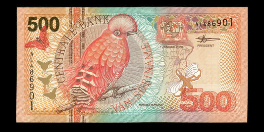 SURINAME - 500 Gulden 2000 P.150 NEUF / UNC