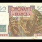 FRANCE - 50 Francs Le Verrier 1950 F.20.15 P.127c TTB / VF