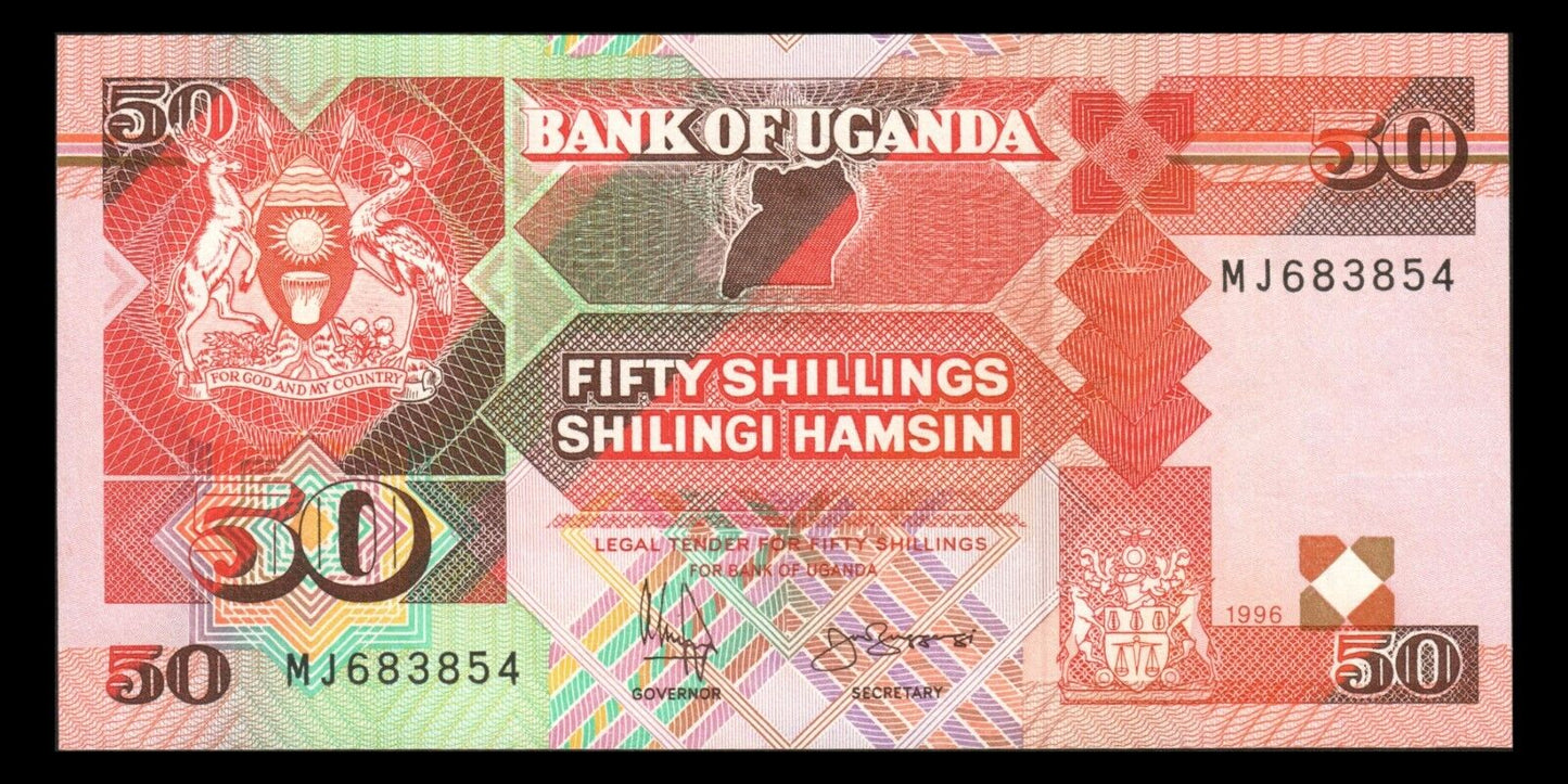 OUGANDA - UGANDA - 50 Shillings 1996 P.30c NEUF / UNC