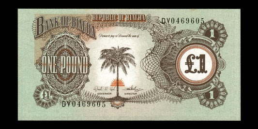 BIAFRA - 1 Pound (1969) P.5a NEUF / UNC