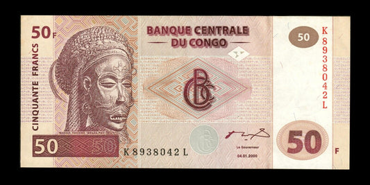 CONGO (Republic) - 50 Francs 2000 P.91A pr.NEUF / UNC-