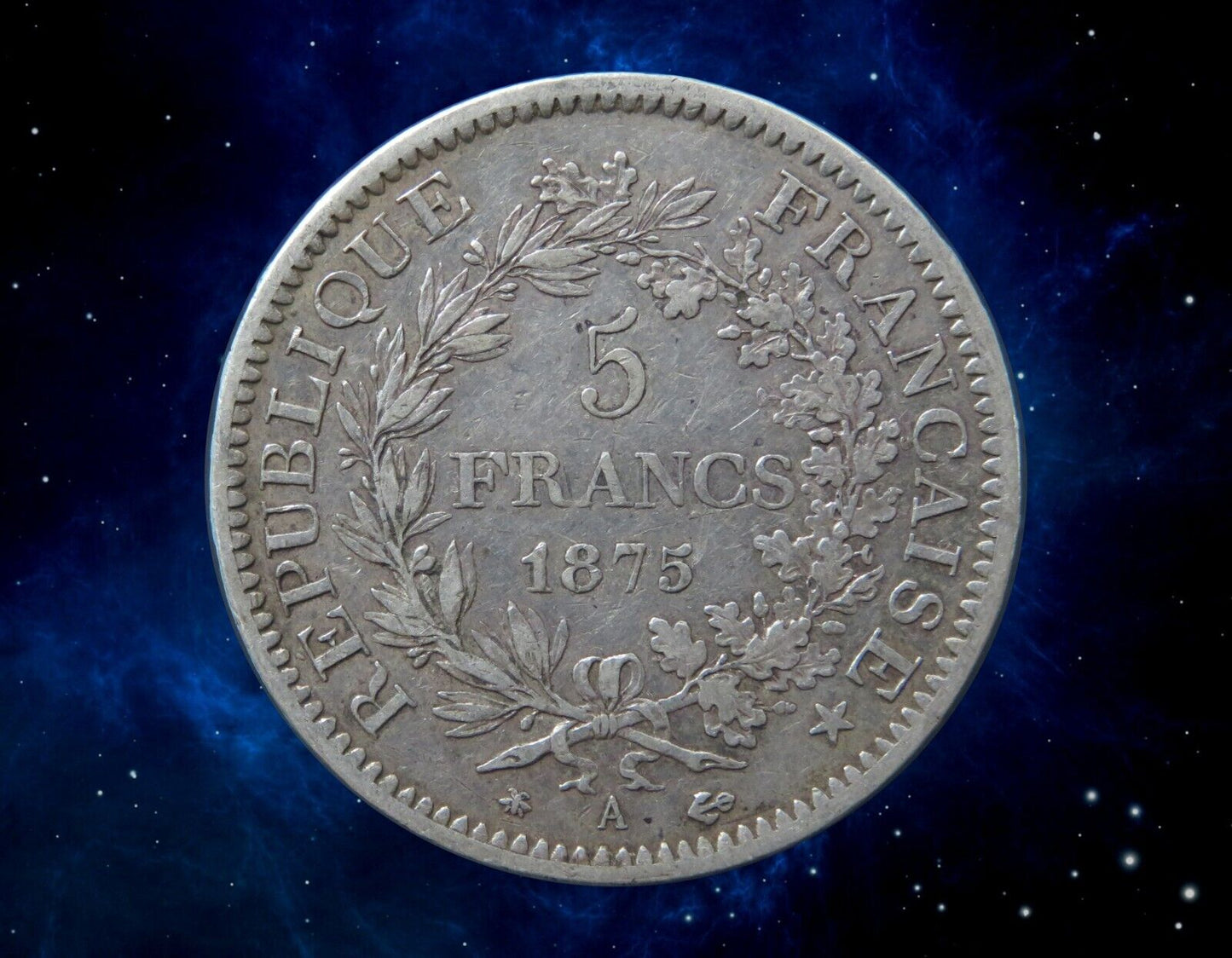 FRANCE - 5 Francs 1875 Paris