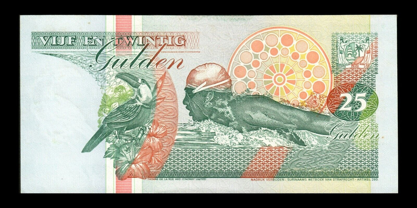 SURINAME - 25 Gulden 1998 P.138d NEUF / UNC