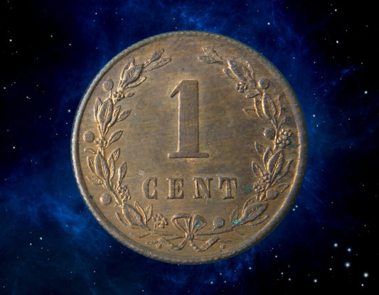 PAYS-BAS- NETHERLANDS - 1 Cent 1881 KM.107