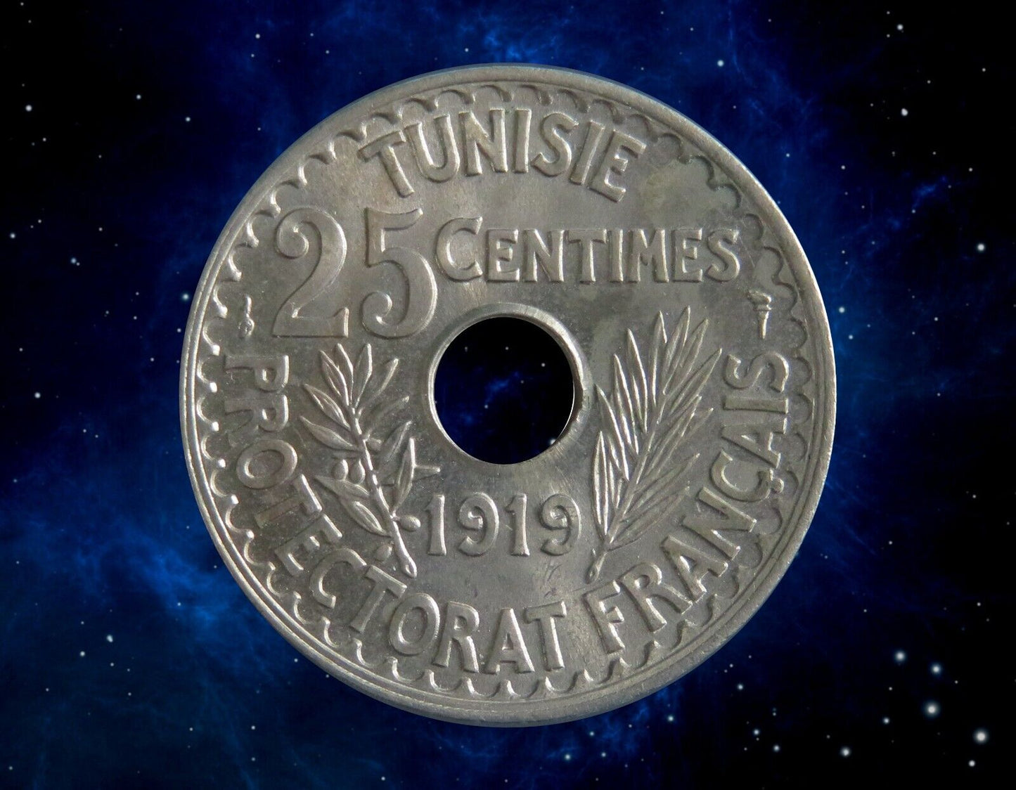 TUNISIE FRANÇAISE - FRENCH TUNISIA - 25 Centimes 1919 Lec.130