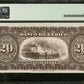 CHILE - El Banco de Curico, 20 Pesos Remainder (1882) P.S220r PMG 64 Choice UNC