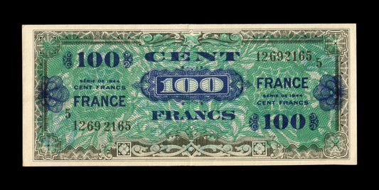 FRANCE - Trésor - 100 Francs France 1945 VF.25.05 P.123c SUP / XF
