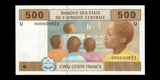 CENTRAL AFRICAN STATES - CAMEROON - 500 Francs 2002 P.206Ua NEUF / UNC