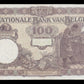BELGIQUE - BELGIUM - 100 Francs 1921 P.95 pr.SUP / XF-