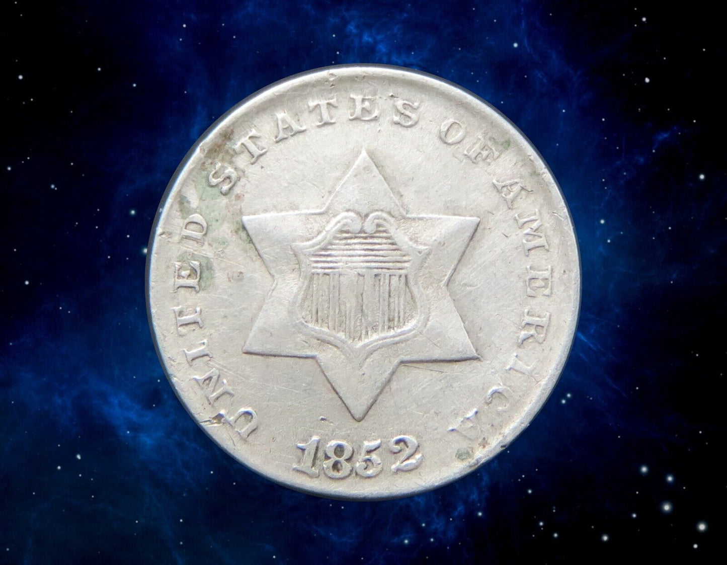 USA - 3 Cents 1852 KM.75
