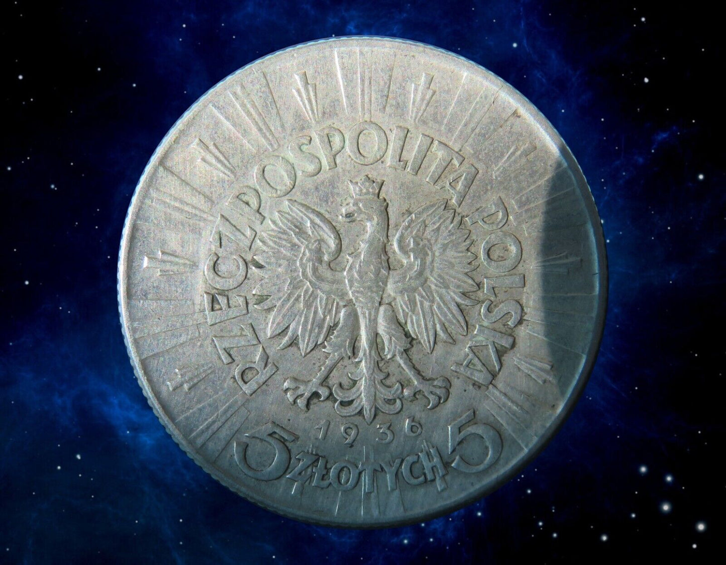 POLOGNE - POLAND - 5 Zlotych 1936 KM.28