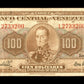 VENEZUELA - 100 Bolivares 1961 P.34d TB+ / F+