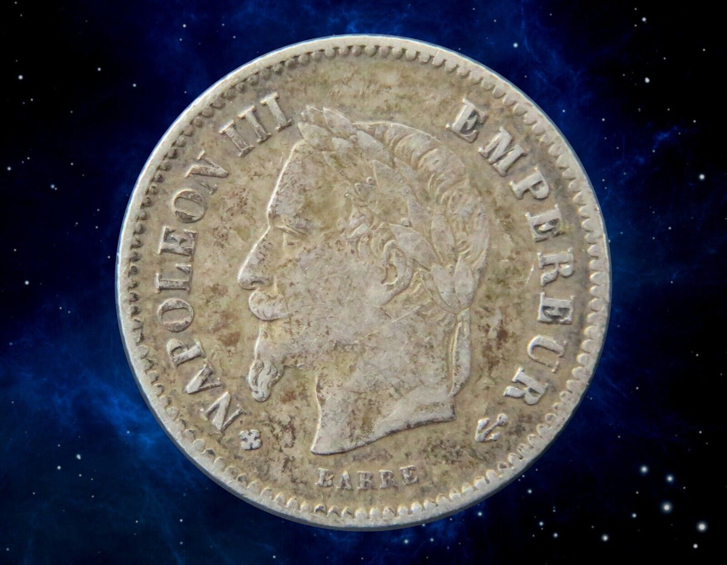 FRANCE - 20 Centimes Napoléon III 1868 Strasbourg