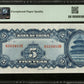CHINE - Bank of China, 5 Yuan 1940 P.84 NEUF / PMG Choice Unc 64 EPQ