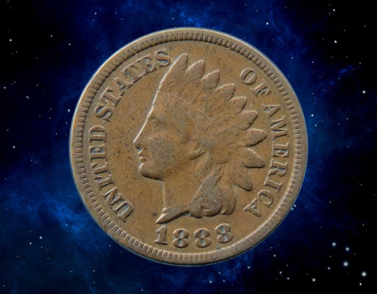 USA - 1 Cent Indian Head 1888 KM.90a