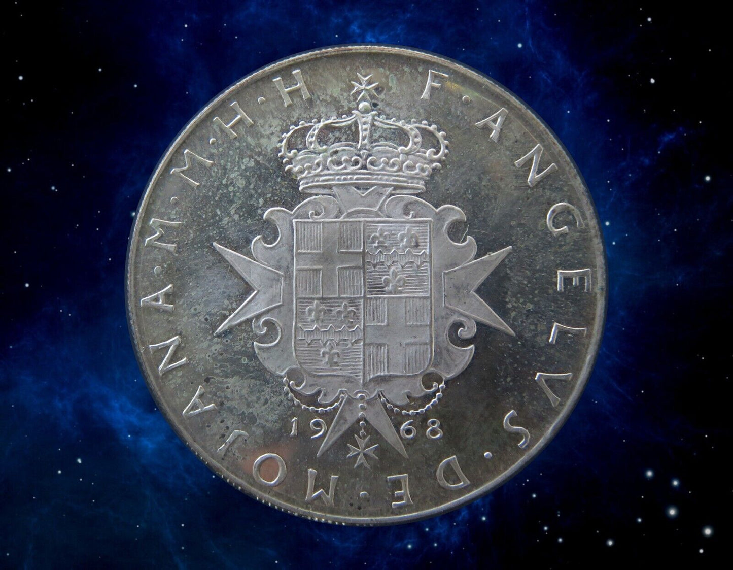 ORDRE DE MALTE - MALTA - 3 Scudi Proof 1968 Prova