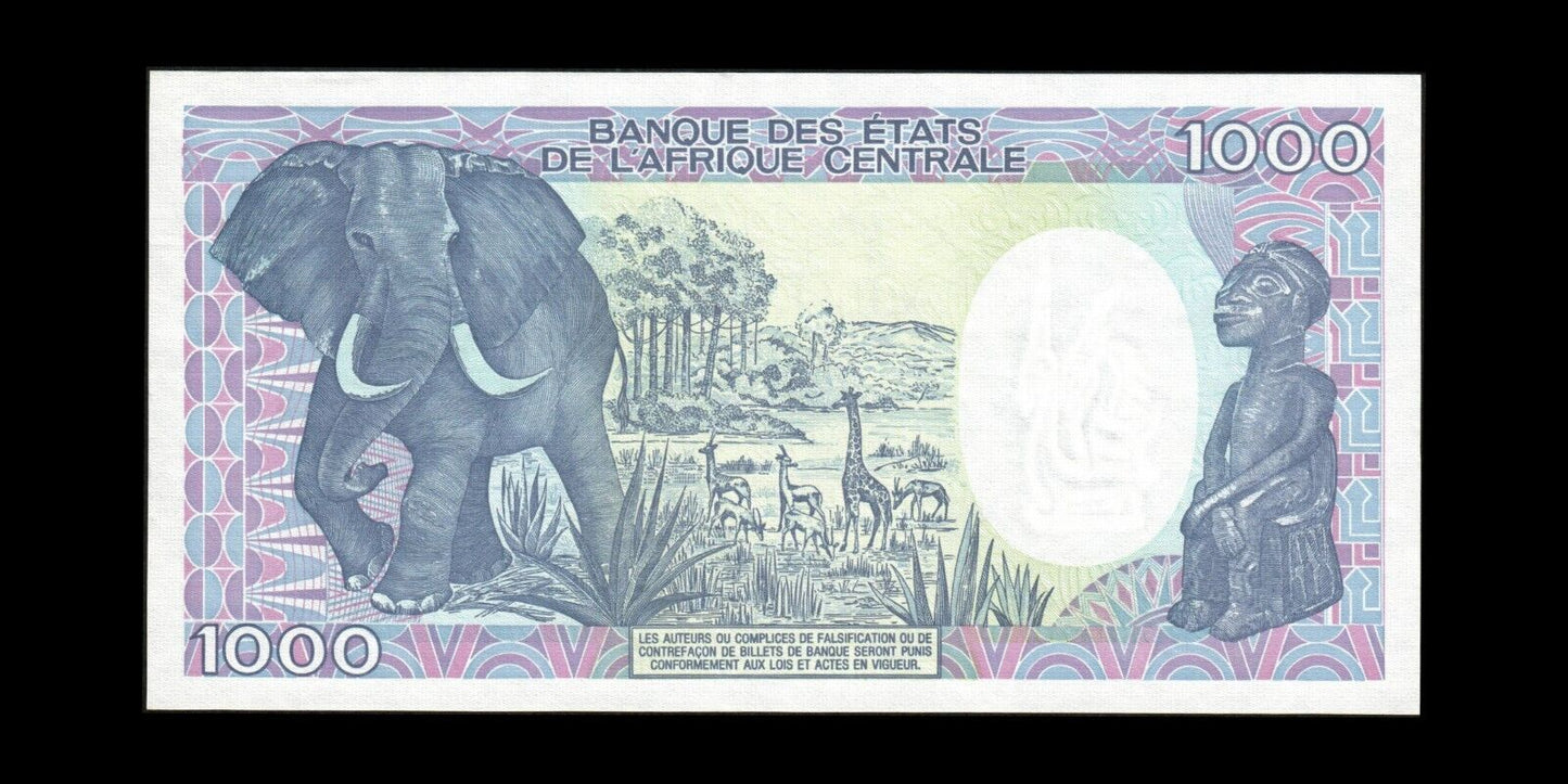 CAMEROUN - CAMEROON - 1000 Francs 1992 P.26c SPL / AU