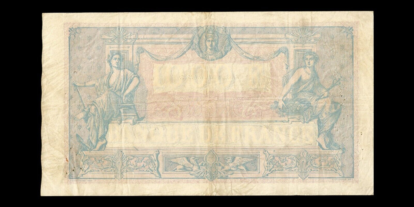 FRANCE - 1000 Francs Bleu et Rose 1925 F.36.41, P.67j TTB / VF