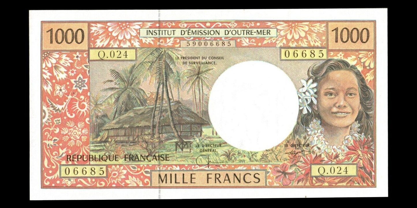 POLYNÉSIE - FRENCH PACIFIC TERRITORIES - 1000 Francs (2002) P.2g pr.NEUF / UNC-