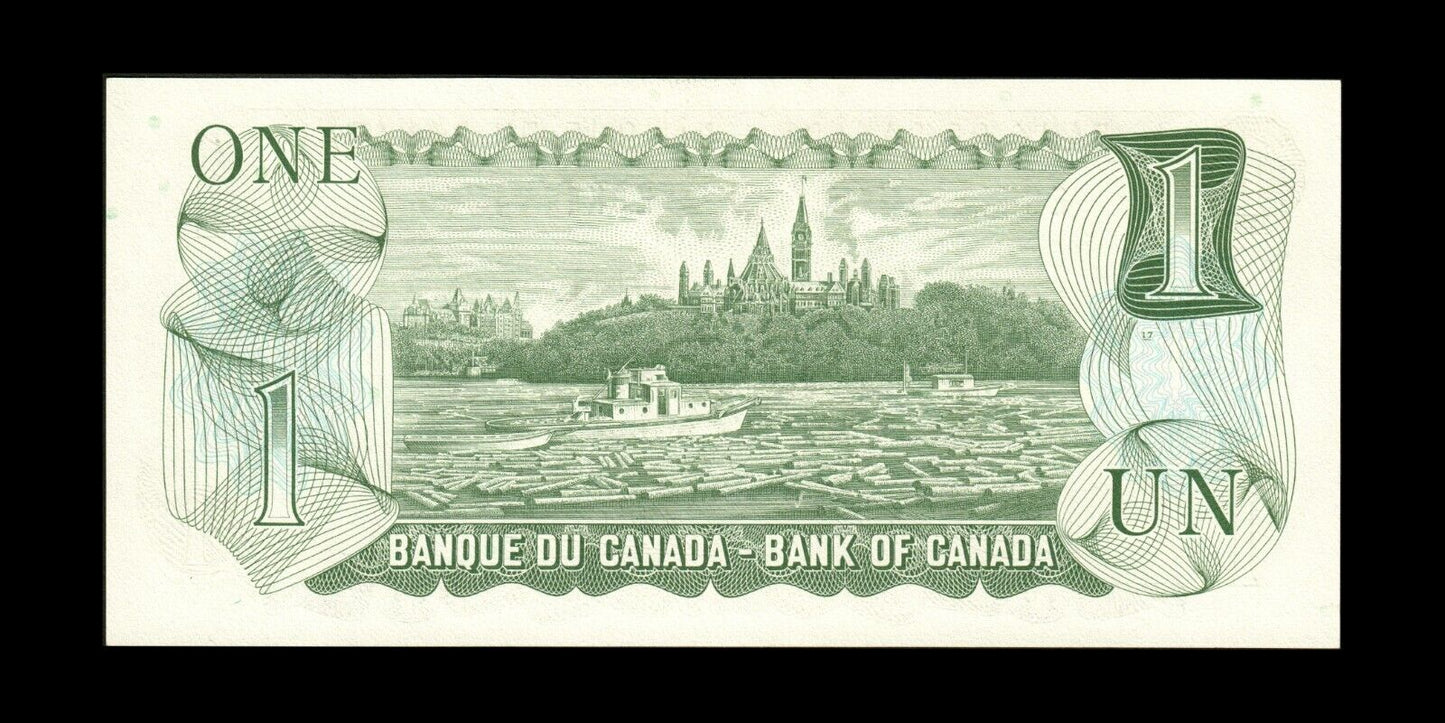 CANADA - 1 Dollar 1973 P.85c, BC-46b Crow & Bouey NEUF / UNC