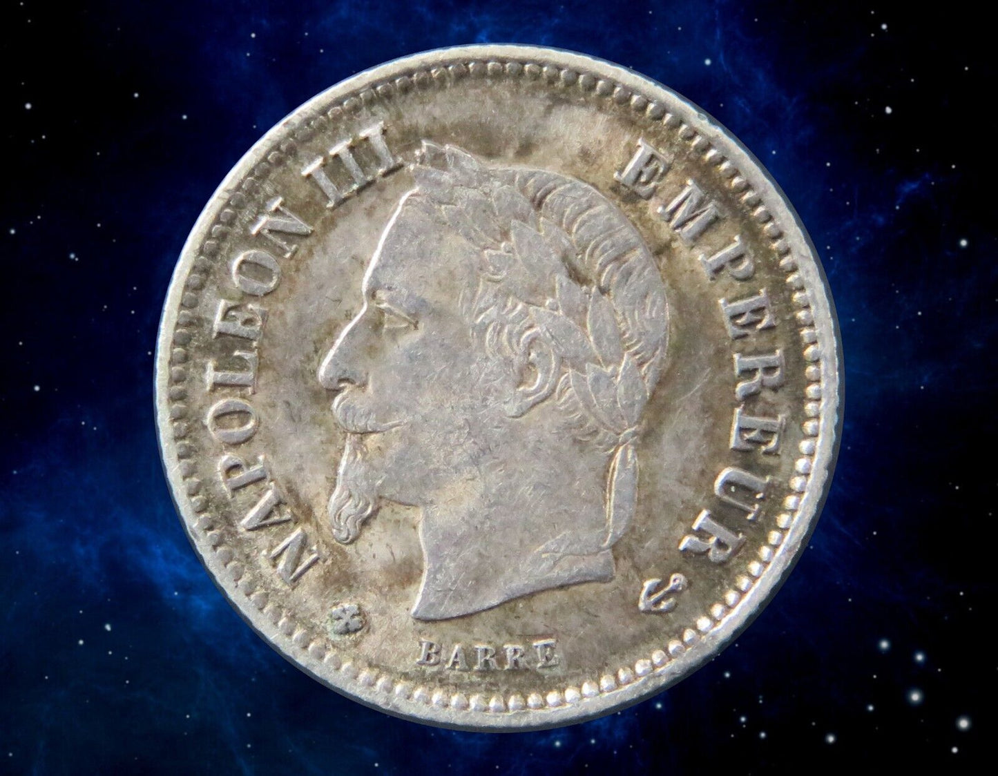 FRANCE - 20 Centimes Napoléon III 1867 Strasbourg