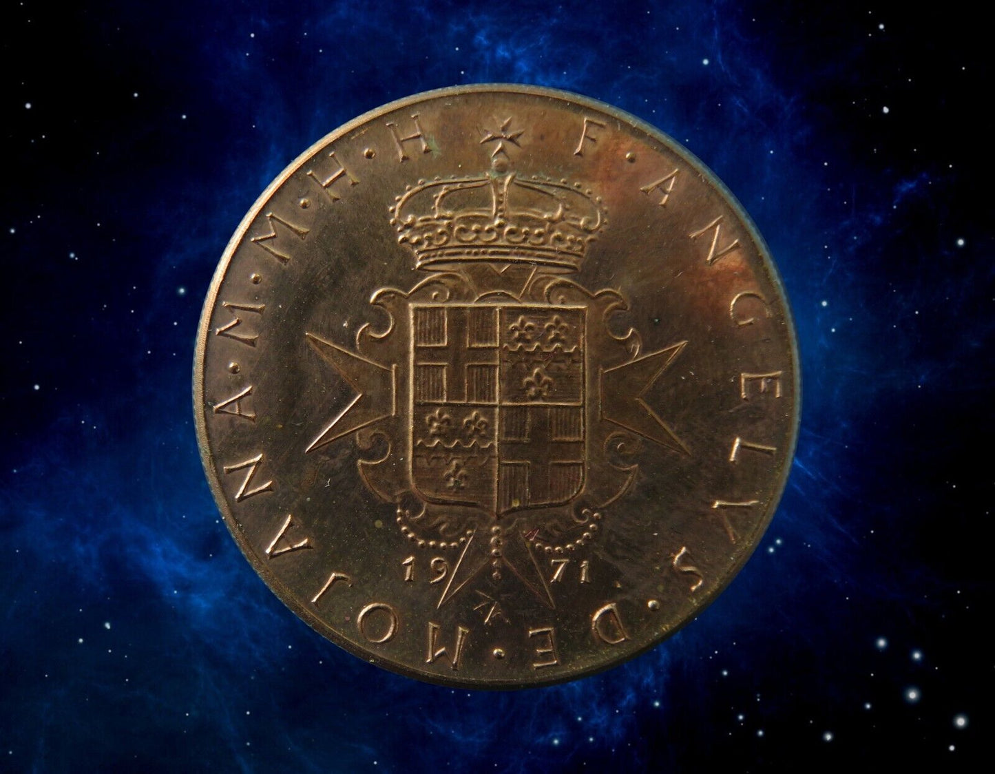 ORDRE DE MALTE - MALTA - 10 Grani Proof 1971